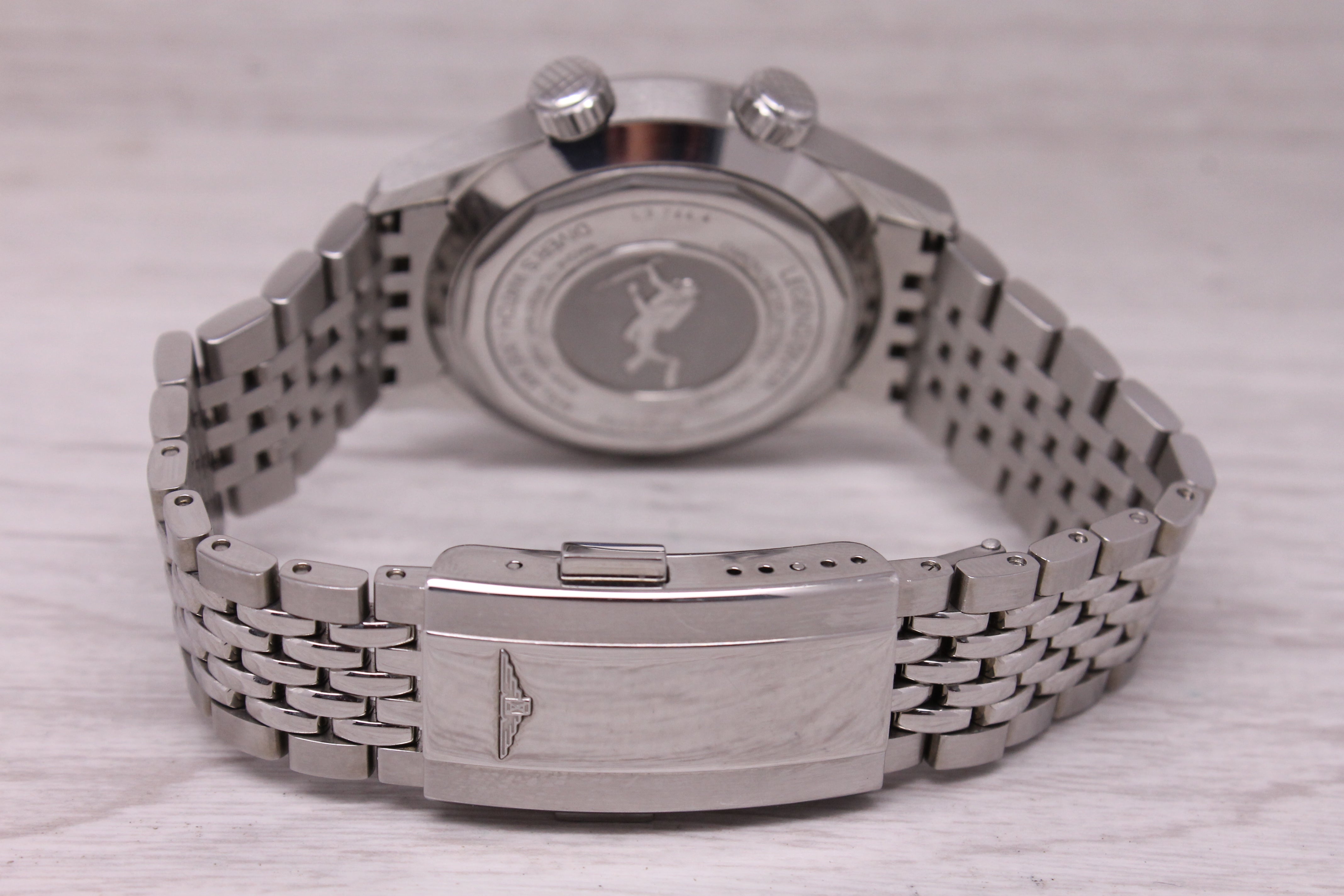 Longines Legend Diver 39mm Steel Mens Automatic Watch Bracelet L3.764.4 Heritage