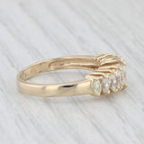 0.70ctw Diamond Tiered Ring 14k Gold Size 6.75 Stackable Wedding Anniversary