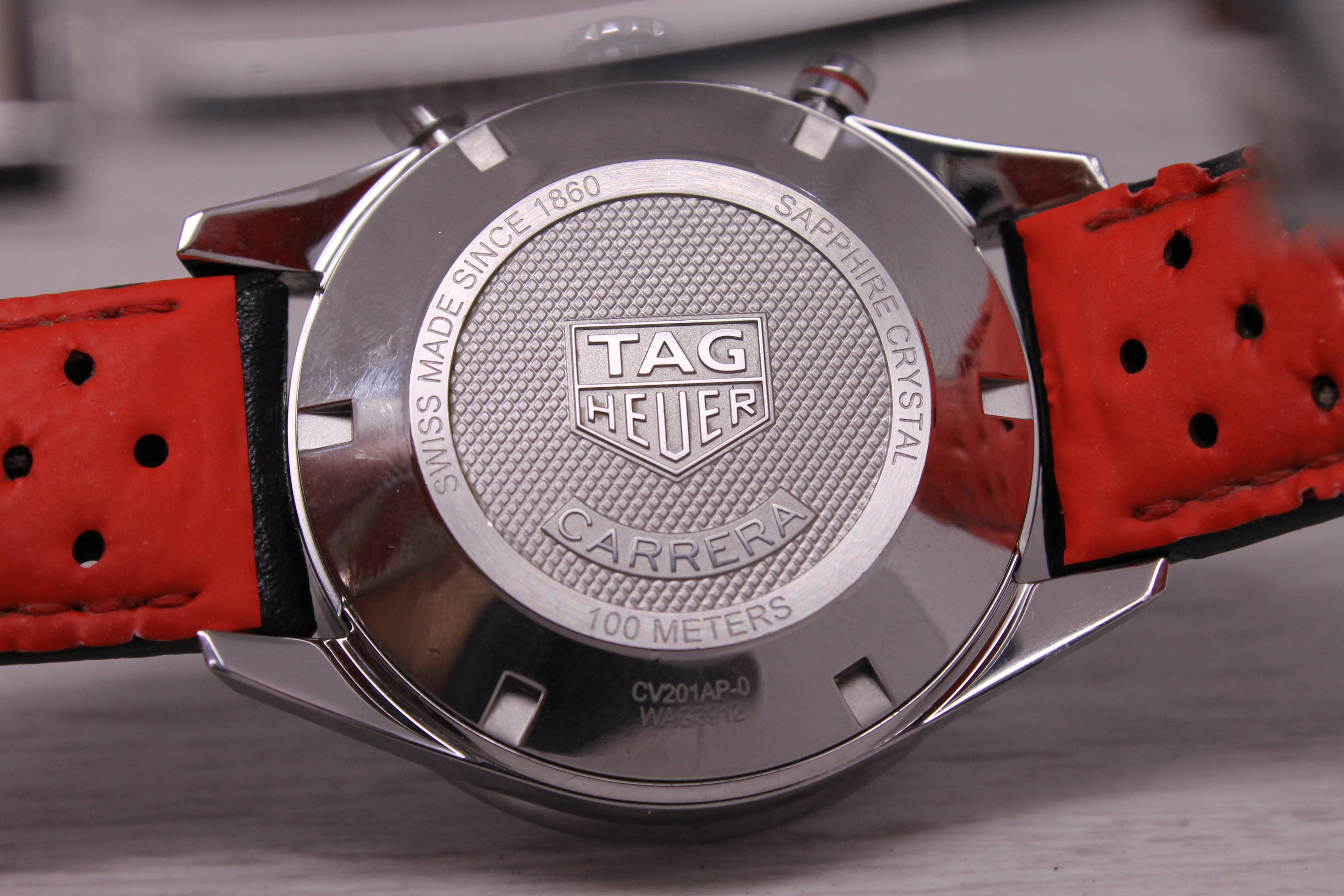 Tag Heuer Carrera Calibre 16 Automatic 41mm Steel Chronograph Watch CV201AP-0