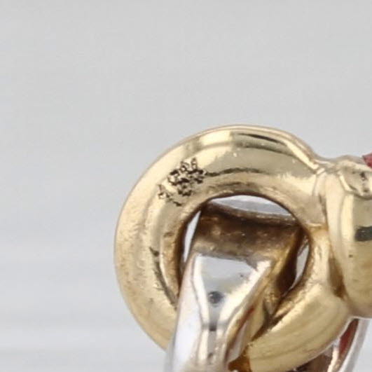 0.19ctw Diamond Egg Pendant 18k Yellow Gold Resin