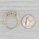 0.50ctw 3-Stone Diamond Ring 10k Yellow Gold Size 7 Engagement