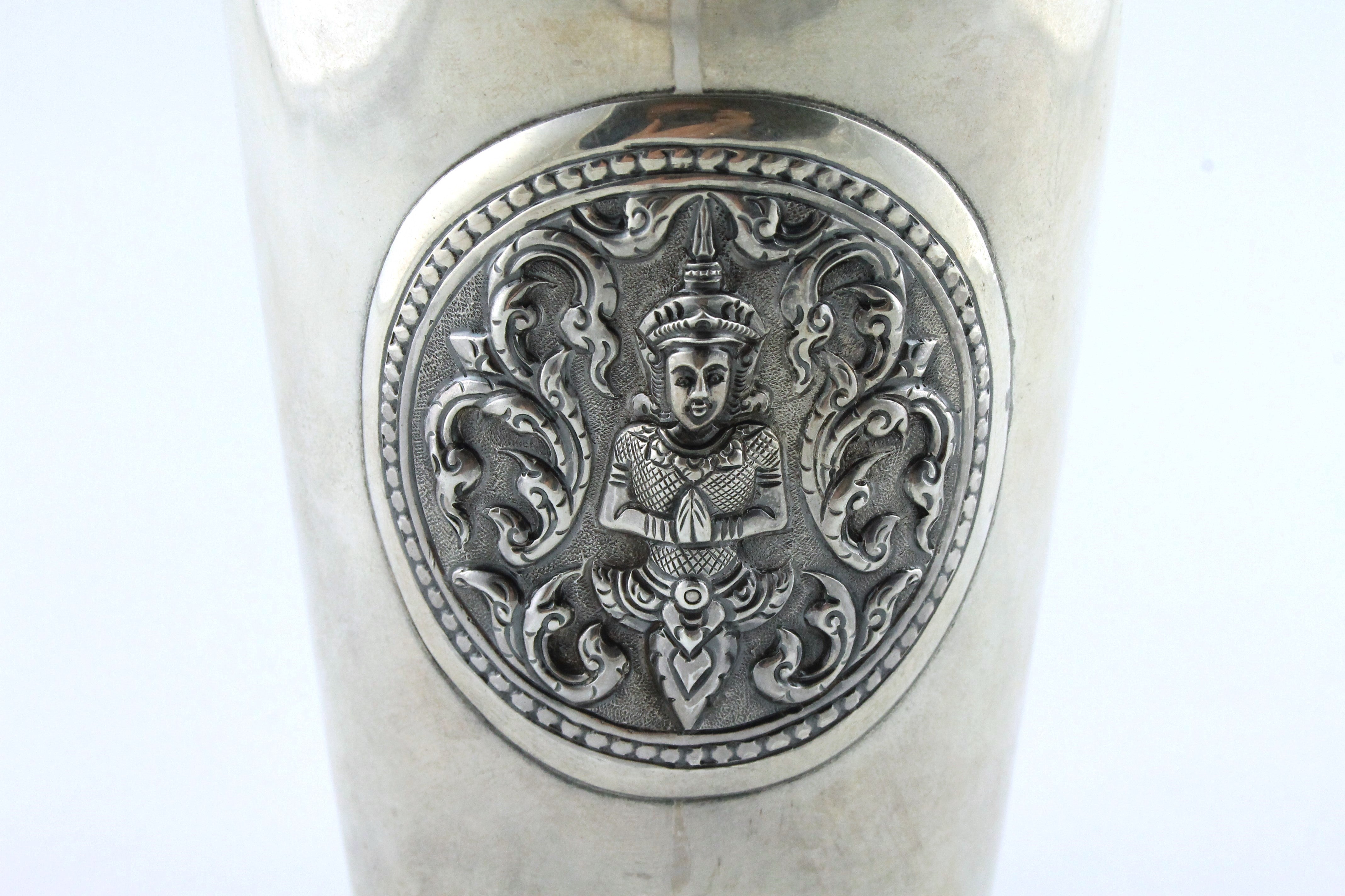 Dark Slate Gray Vintage Alex & Co Siam Sterling Silver Cocktail Shaker Thepanom Welcome