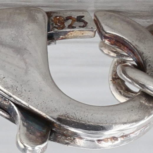 Silpada B2813 Work It Bangle Cuff Bracelet Sterling Silver Stackable 7.5"