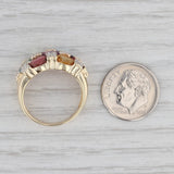 Gray 3.50ctw Gemstone Ring 14k Gold Topaz Garnet Peridot Tourmaline Amethyst Citrine