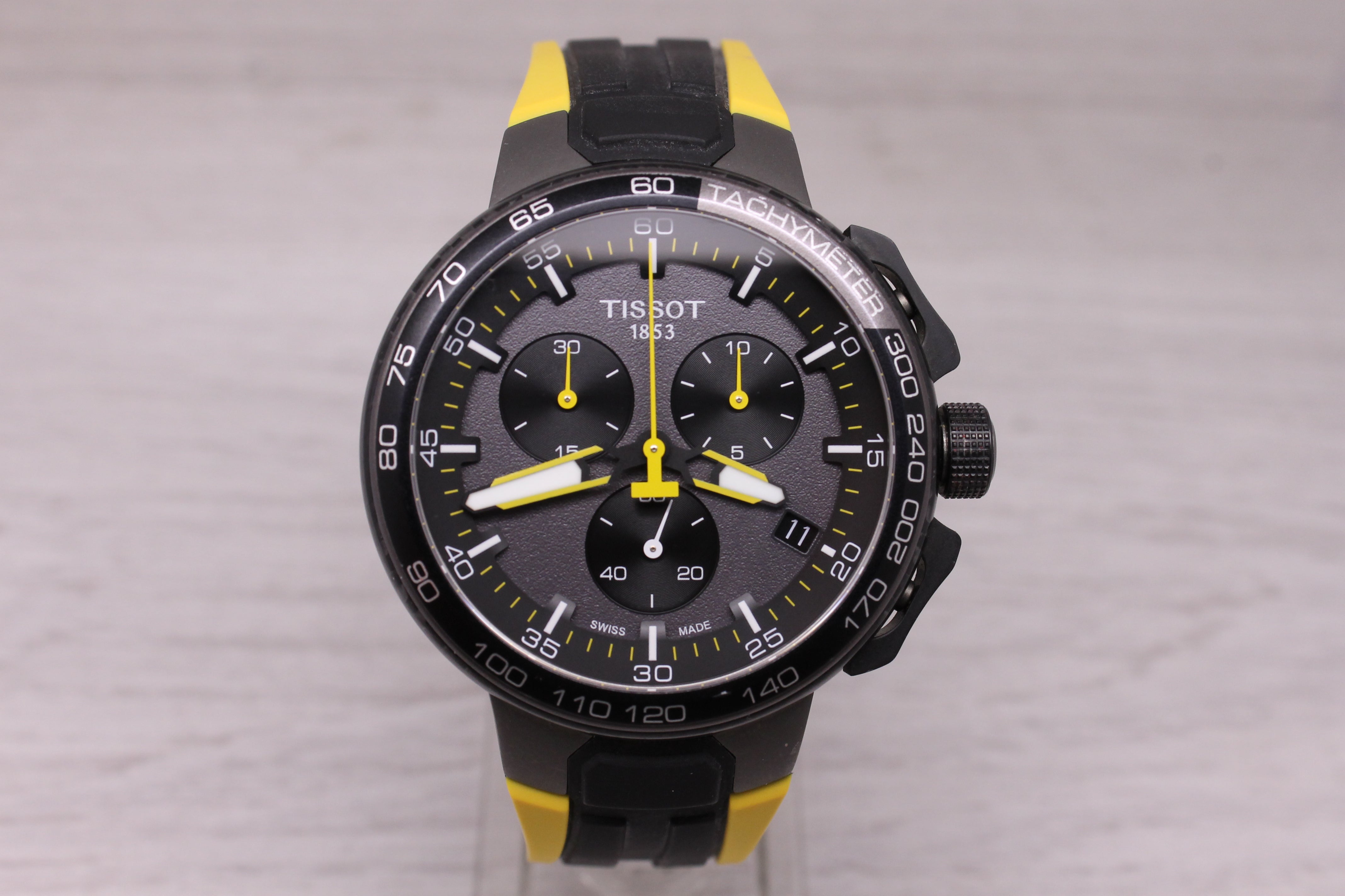 Tissot Chronograph 45mm Swiss Quartz Watch Tour de France T111.417.37.441.00