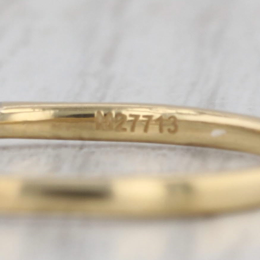 0.50ctw Diamond Wedding Band 18k White Yellow Gold Stackable Ring Size 9