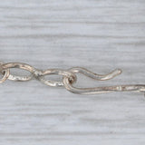 Vintage Native American Liquid Silver Necklace Sterling Silver 23.5"