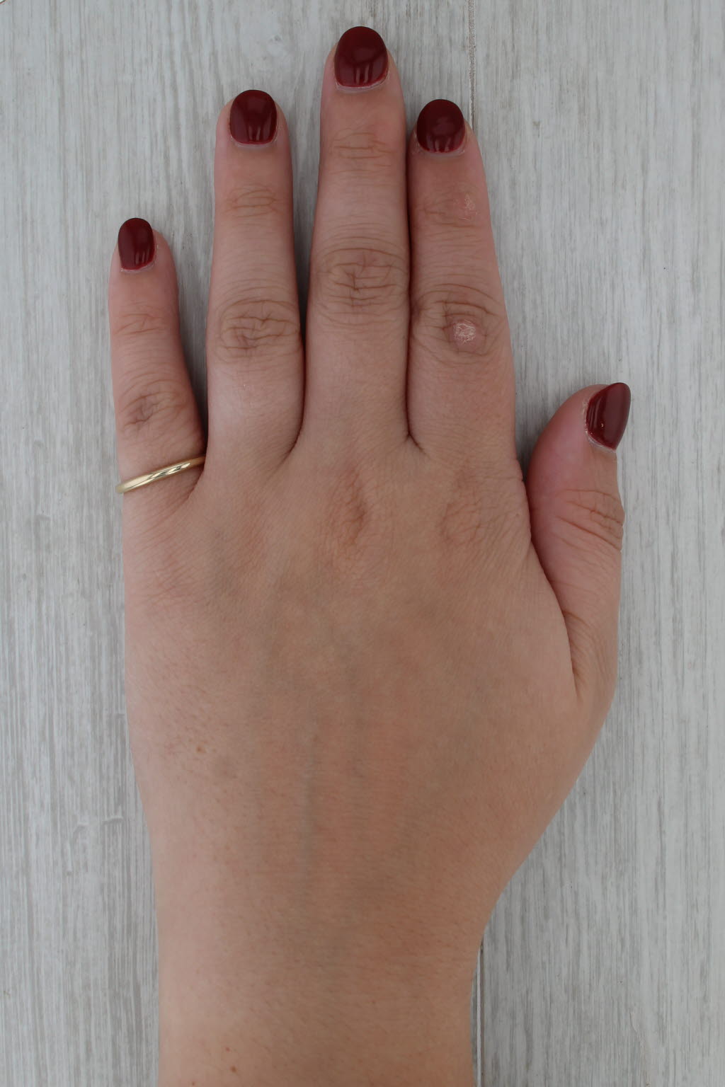Classic 14k Yellow Gold Wedding Band Size 6 Ring Stackable