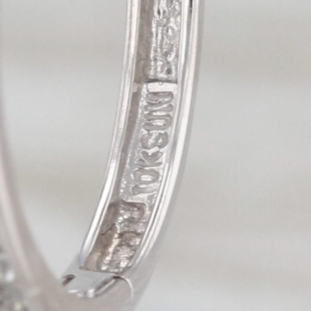 0.15ctw Diamond Hoop Earrings 10k Yellow White Gold Hinged Snap Top Round Hoops