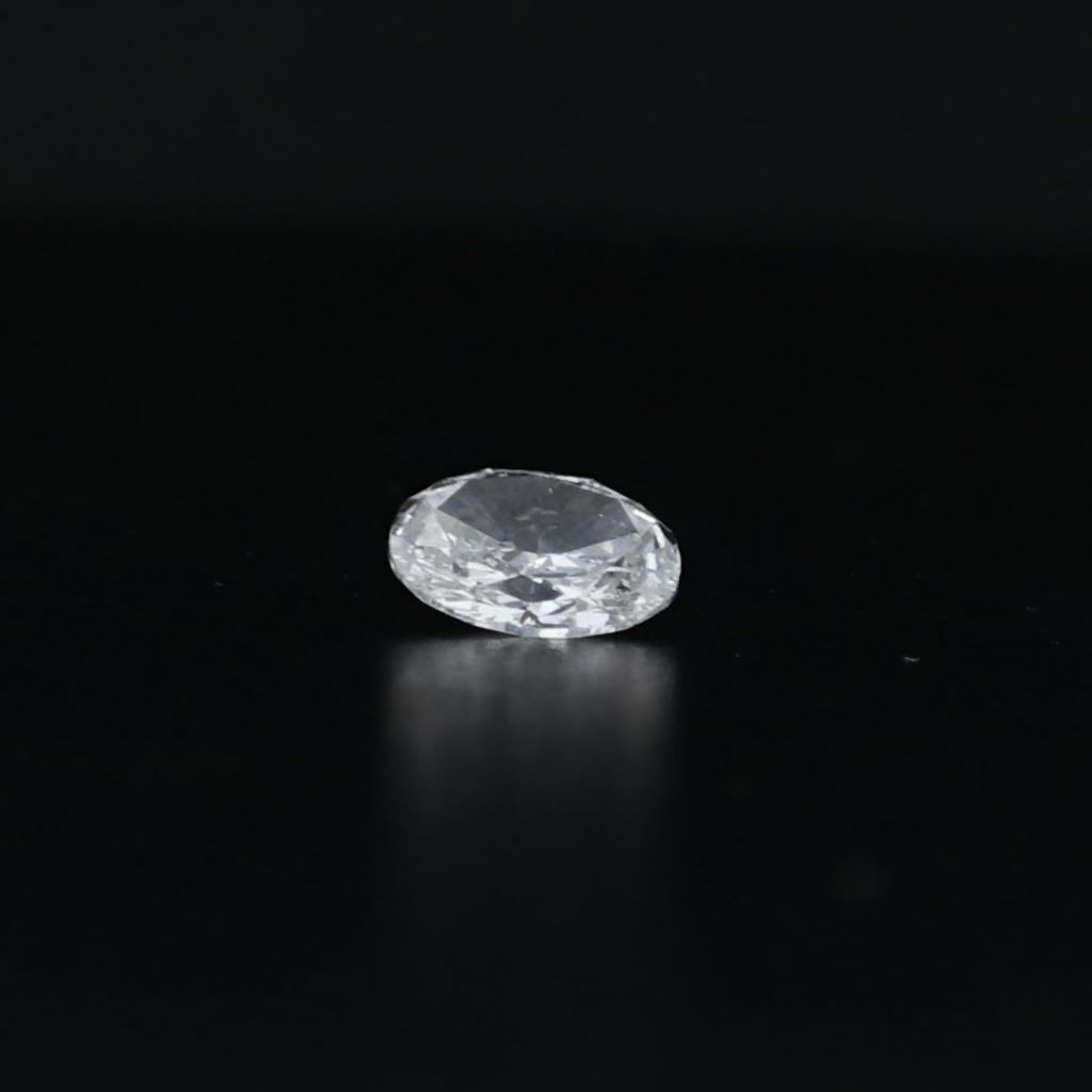 0.50ct Loose Diamond GIA Graded Oval Brilliant D Solitaire for Setting
