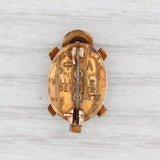 Vintage Alpha Chi Rho Badge 10k Yellow Gold Pearls Garnets Greek Fraternity Pin