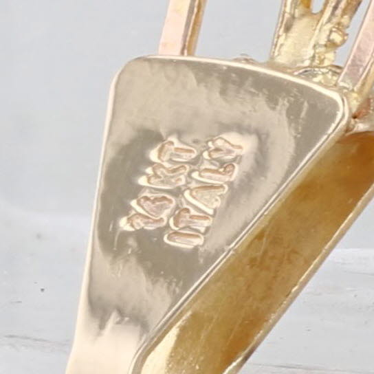 Double Curb Chain Bracelet 14k Yellow Gold 7" 4.3mm