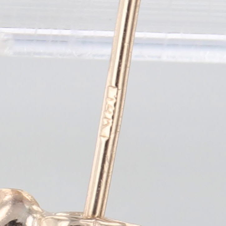 Wheat Etched Hoop Earrings Beveled 14k Yellow Gold Snap Top Hoops