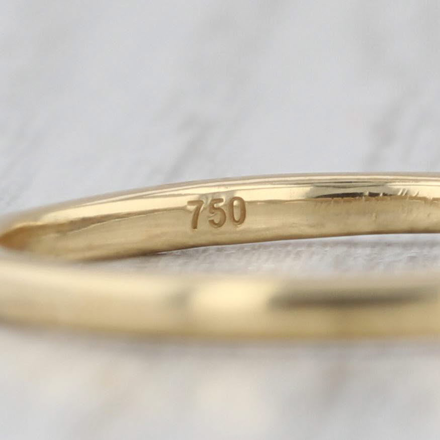 0.50ctw Diamond Wedding Band 18k White Yellow Gold Stackable Ring Size 9