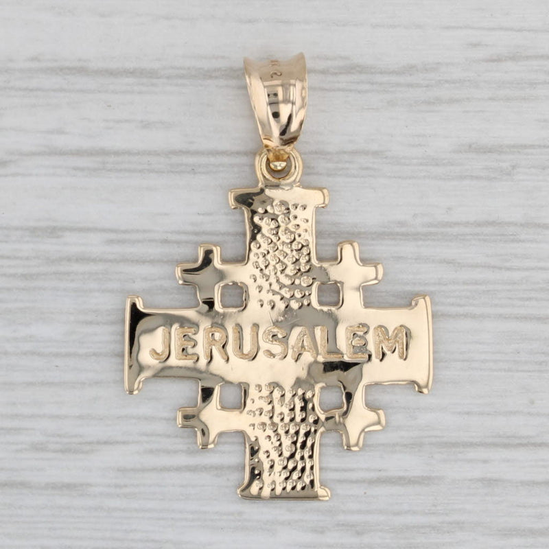 NEW 9ct Gold Jerusalem Cross & chain | Welcome to St Brigids Knock