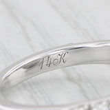 Neil Lane 2.30ctw Princess Diamond Halo Engagement Ring 14k White Gold Size 6.75