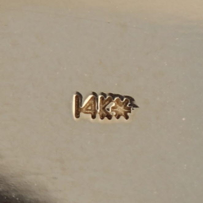 0.55ct Pink Tourmaline Solitaire Slide Bracelet Charm 14k Gold Richard Glatter