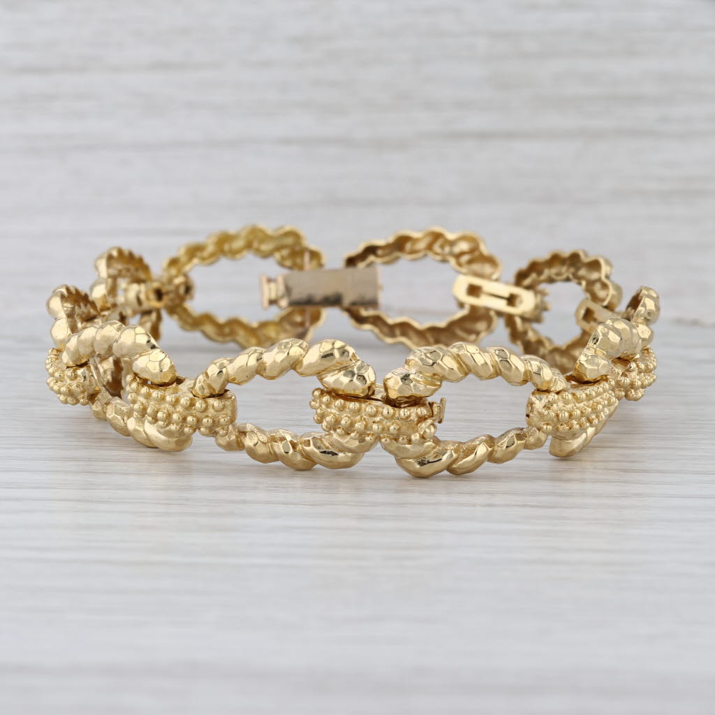 Wander France Enhancer Necklace Bracelet Set 18k Yellow Gold 0.15ctw Diamond
