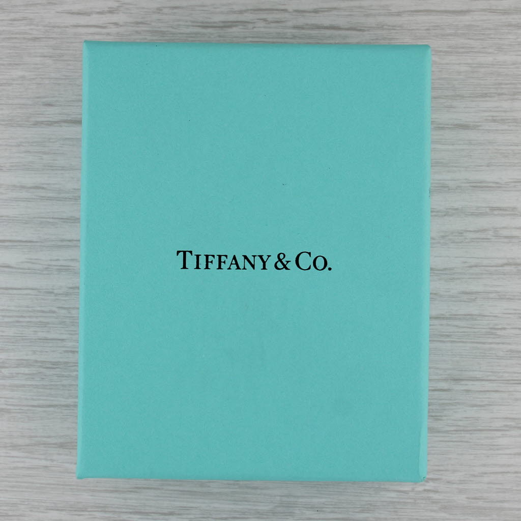 Tiffany & Co Infininity Knot 2-Chain Bracelet w/ Box Pouch Sterling Silver 6.75"