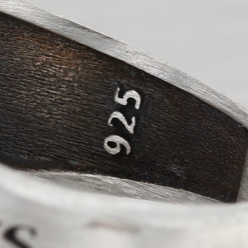 Michelangelo's Creation of Adam Ring Sterling Silver Michael Aglvs Bonarotvs