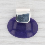 Light Gray New Purple Quartz Drop Pendant 925 Sterling Silver Oval Solitaire