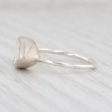 New Nina Nguyen Ring White Sand Druzy Quartz Sterling Silver Size 7 Statement
