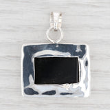 Light Gray New Onyx Pendant 925 Sterling Silver Solitaire Statement B12660