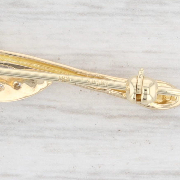 Light Gray 2.59ctw Gemstone Flower Brooch 18k Gold Diamond Garnet Topaz Peridot Spark Pin
