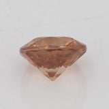 Light Gray New 6.9 x 7 mm 2.04ct Natural Orange Brown Zircon Oval Solitaire Loose Gemstone