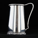 Black Tiffany & Co Cream Pitcher Sterling Silver 1.5 Gills Floral Hollowware 5399M8497