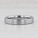 New Polished Tungsten Carbide Ring Wedding Band Stackable Size 9.5