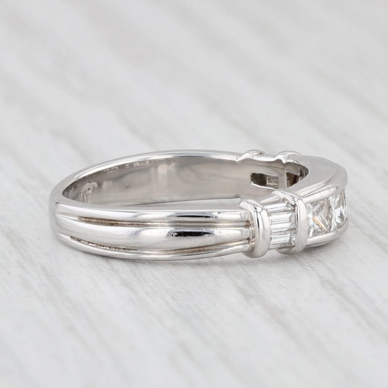 Scott Kay 0.80ctw Diamond Wedding Band Platinum Size 5.5 Ring