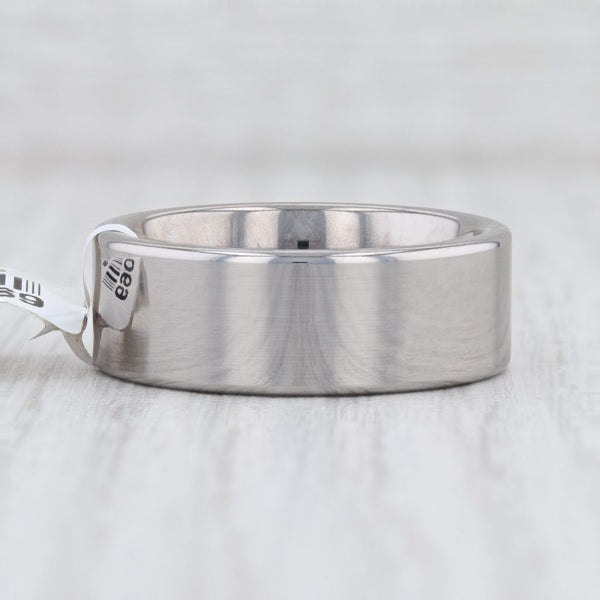 Light Gray New Tungsten Men's Ring Size 10 Wedding Band