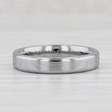 Light Gray New Polished Tungsten Carbide Ring Wedding Band Stackable Size 7.5