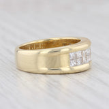 1.25ctw VS2 Diamond Band 18k Yellow Gold Size 6 Wedding Ring Stackable