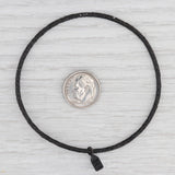 New Nina Nguyen Pallas Bangle Bracelet Oxidized Sterling Silver 8" Size 3