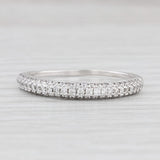 Light Gray Vera Wang Love Collection 0.36ctw Diamond Ring 14k White Gold Size 10.5 Wedding