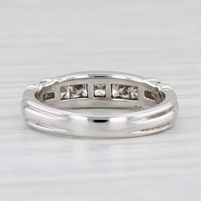 Scott Kay 0.80ctw Diamond Wedding Band Platinum Size 5.5 Ring