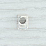 Light Gray New Authentic Pandora Letter F Charm 797460 Sterling Silver Pave "F" Bead