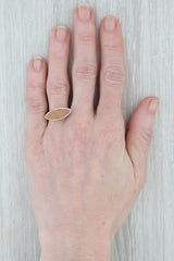 New Nina Nguyen Sand Druzy Quartz Sterling Silver Ring Statement Size 7