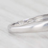 New 0.98ctw Tanzanite Diamond Ring 14k White Gold Size 7 Marquise Engagement