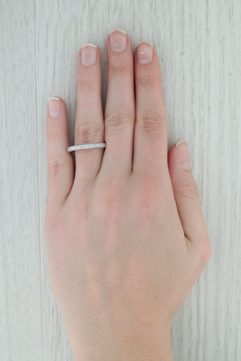Gray Vera Wang Love Collection 0.36ctw Diamond Ring 14k White Gold Size 10.5 Wedding