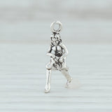 12 Days of Christmas Dancing Lady Charm Sterling Silver Figural Ladies Dancing