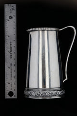 Gray Tiffany & Co Cream Pitcher Sterling Silver 1.5 Gills Floral Hollowware 5399M8497