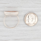 New Nina Nguyen Sand Druzy Quartz Ring Sterling Silver Size 7 Statement