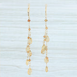 Lavender Orange Citrine Garnet Briolette Dangle Earrings 14k Yellow Gold Nordstrom