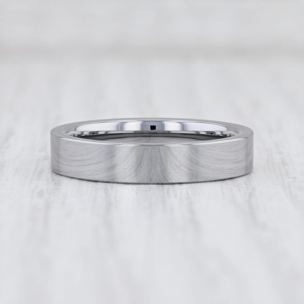 Light Gray New Tungsten Ring Wedding Band Size 7