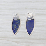 New Nina Nguyen Lapis Lazuli Earrings Sterling Silver Blue Stone Drop