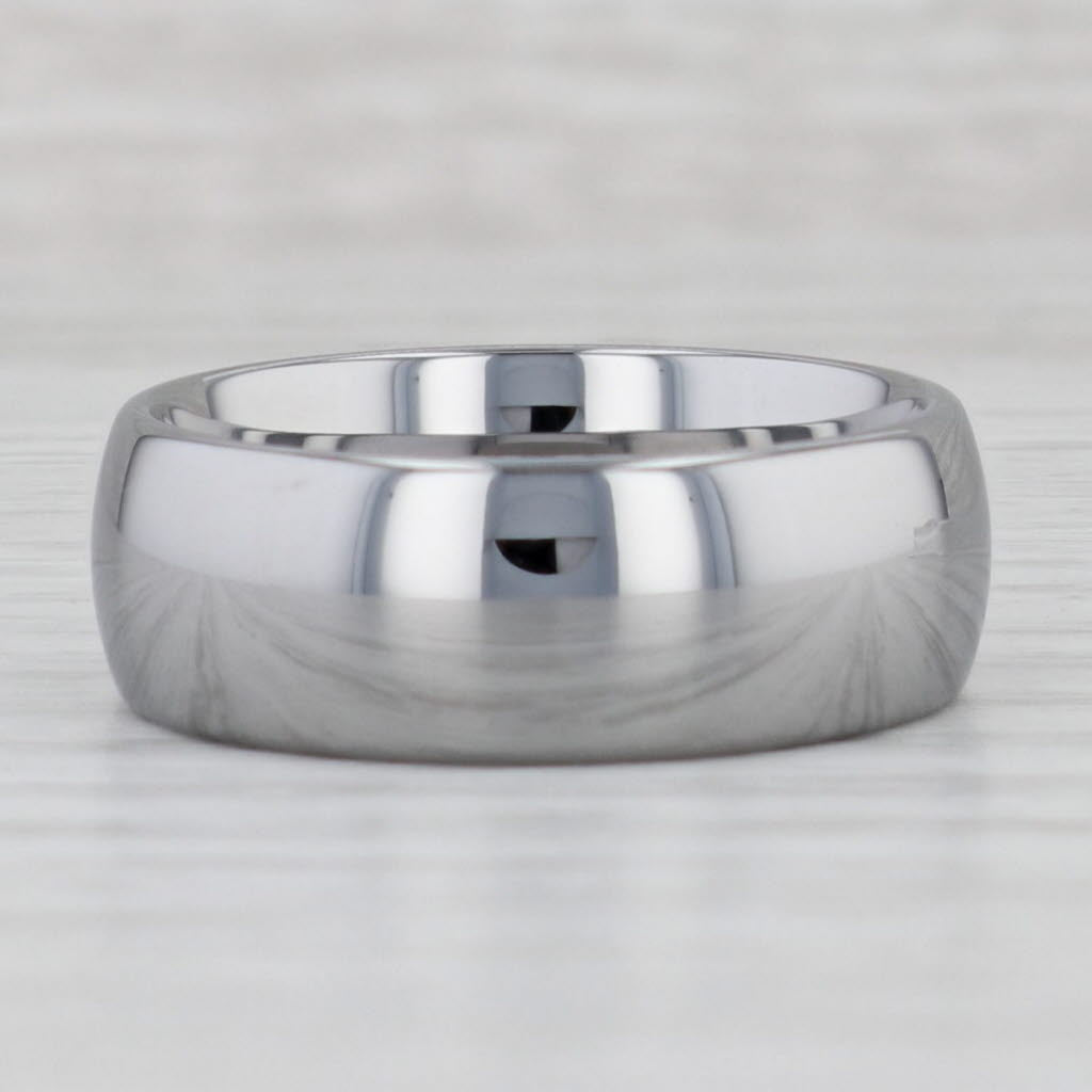 Gray New Tungsten Carbide Ring Size 8 Wedding Band 8mm