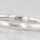 Light Gray New 1.33ctw Round Diamond Engagement Ring 14k White Gold Size 6.5 GIA